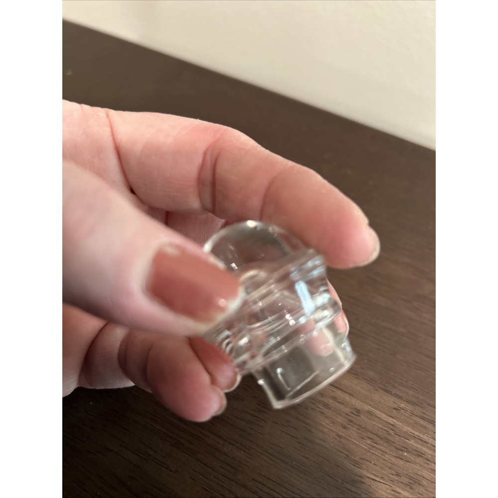 Vintage 70's Clear Glass Percolator Top Replacement - Picture 6 of 6